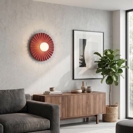 Wandlamp UMBRA 1xG9/8W/230V rood