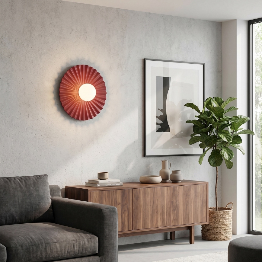 Wandlamp UMBRA 1xG9/8W/230V rood