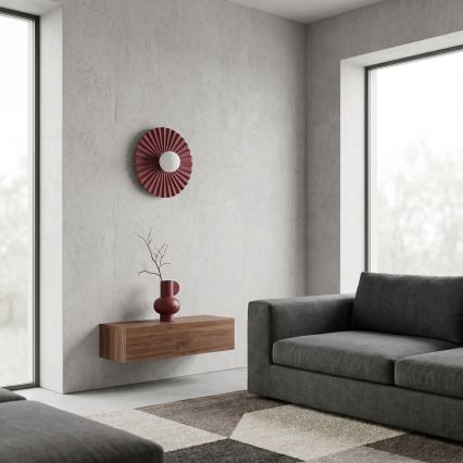 Wandlamp UMBRA 1xG9/8W/230V rood