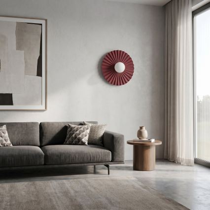 Wandlamp UMBRA 1xG9/8W/230V rood