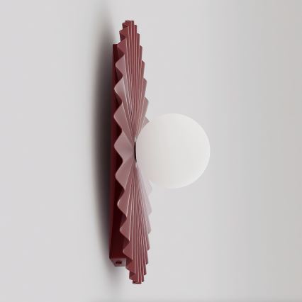 Wandlamp UMBRA 1xG9/8W/230V rood