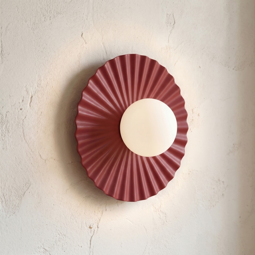 Wandlamp UMBRA 1xG9/8W/230V rood