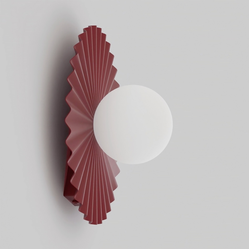 Wandlamp UMBRA 1xG9/8W/230V rood