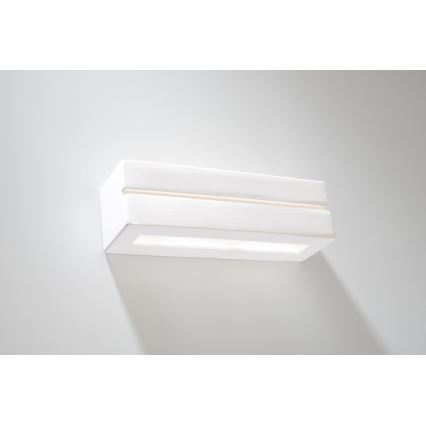 Wandlamp VEGA LINE 1xE27/60W/230V wit