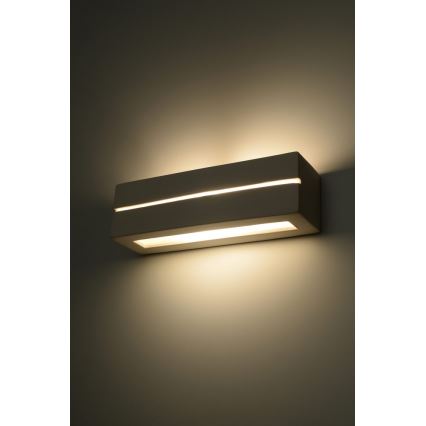 Wandlamp VEGA LINE 1xE27/60W/230V wit