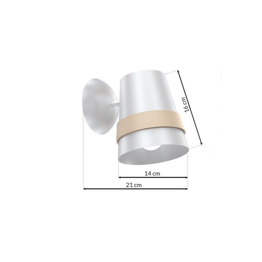 Wandlamp VENEZIA 1x E27 / 60W / 230V