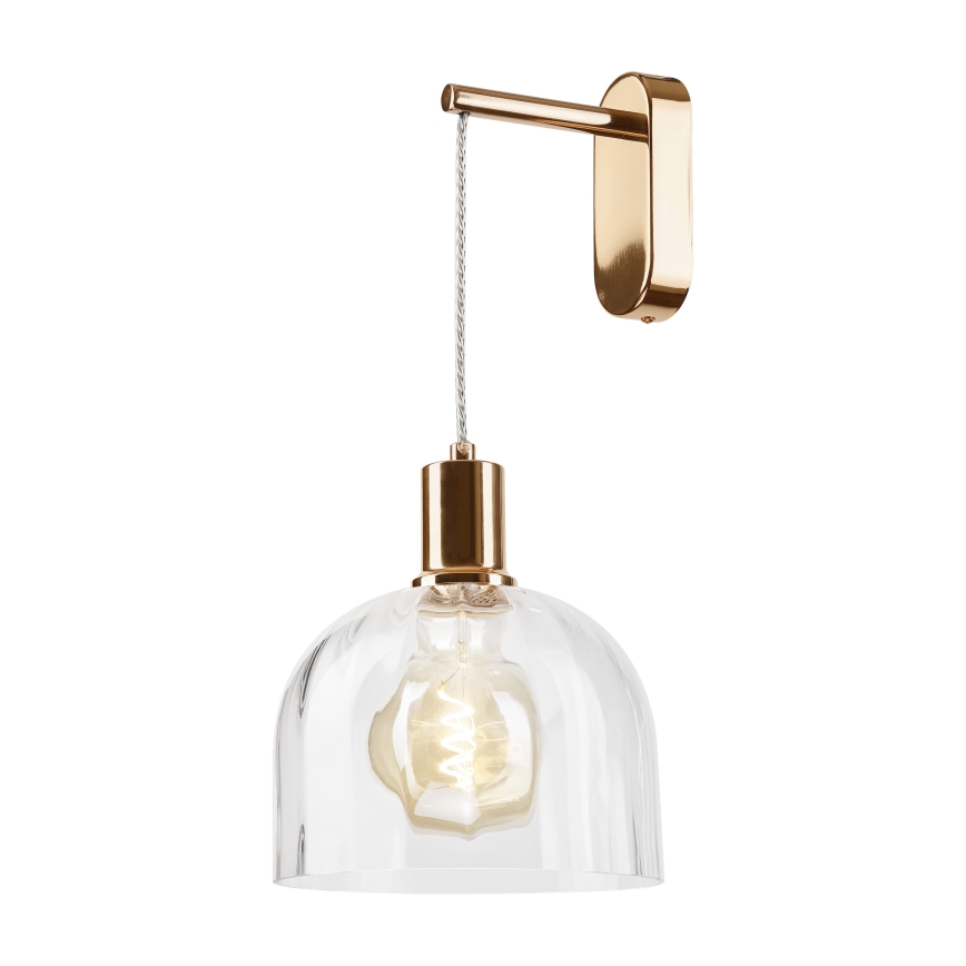 Wandlamp VIVE 1xE27/15W/230V goudkleurig