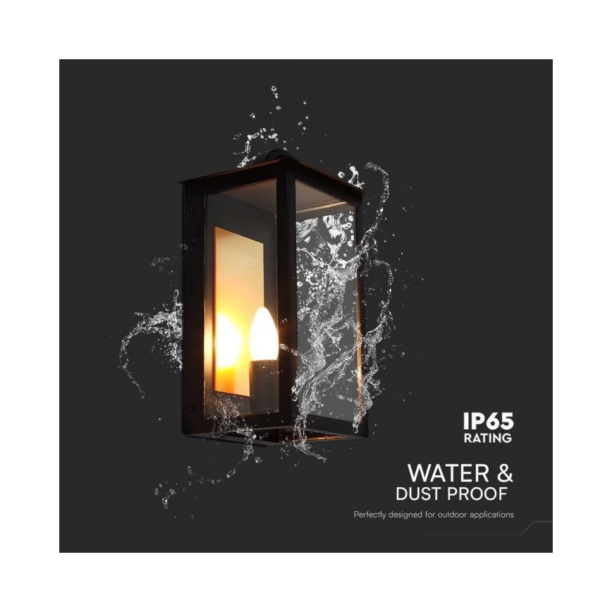 Wandlamp voor buiten 1xE14/30W/230V IP65