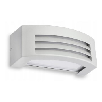 Wandlamp voor buiten 1xE27/14W/230V IP54 grijs