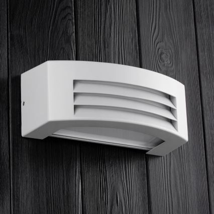 Wandlamp voor buiten 1xE27/14W/230V IP54 grijs
