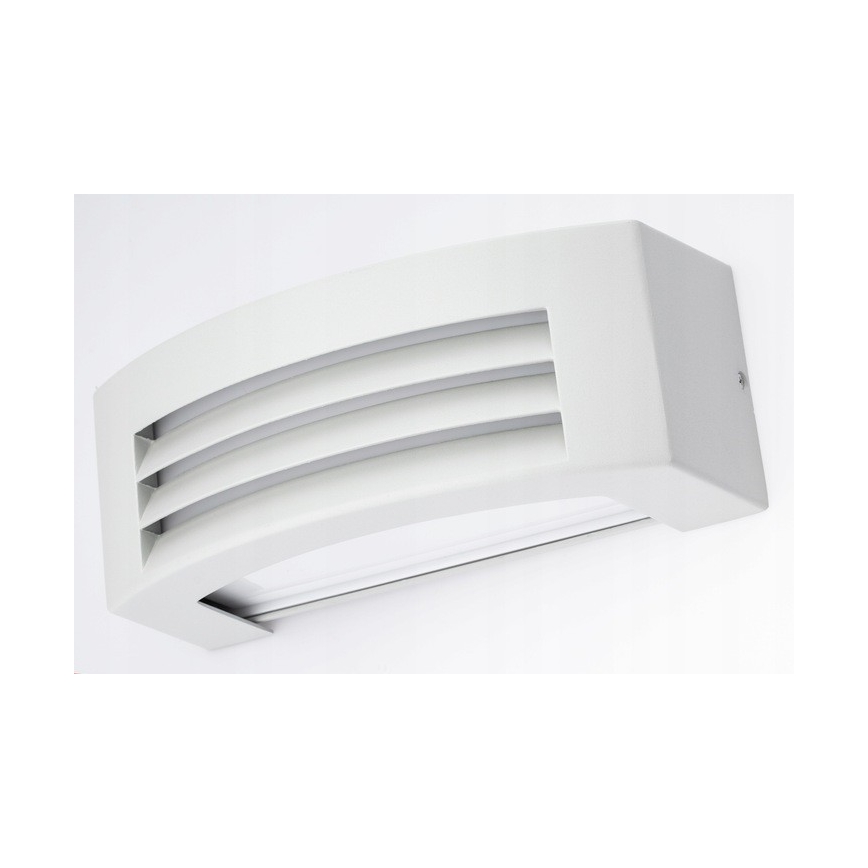 Wandlamp voor buiten 1xE27/14W/230V IP54 grijs