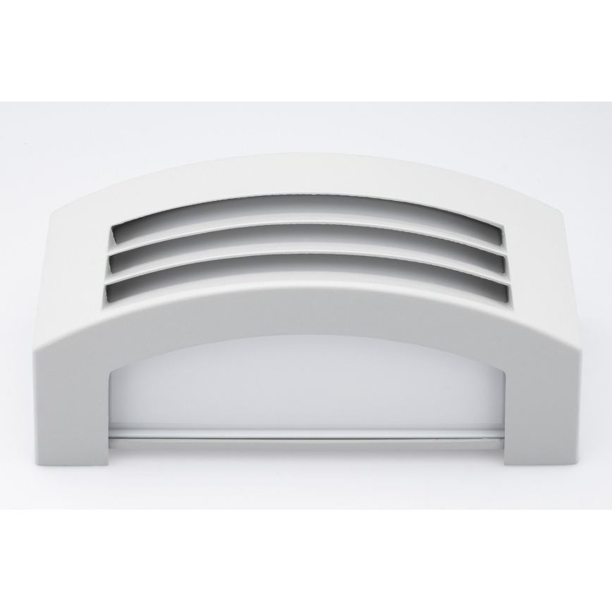 Wandlamp voor buiten 1xE27/14W/230V IP54 grijs