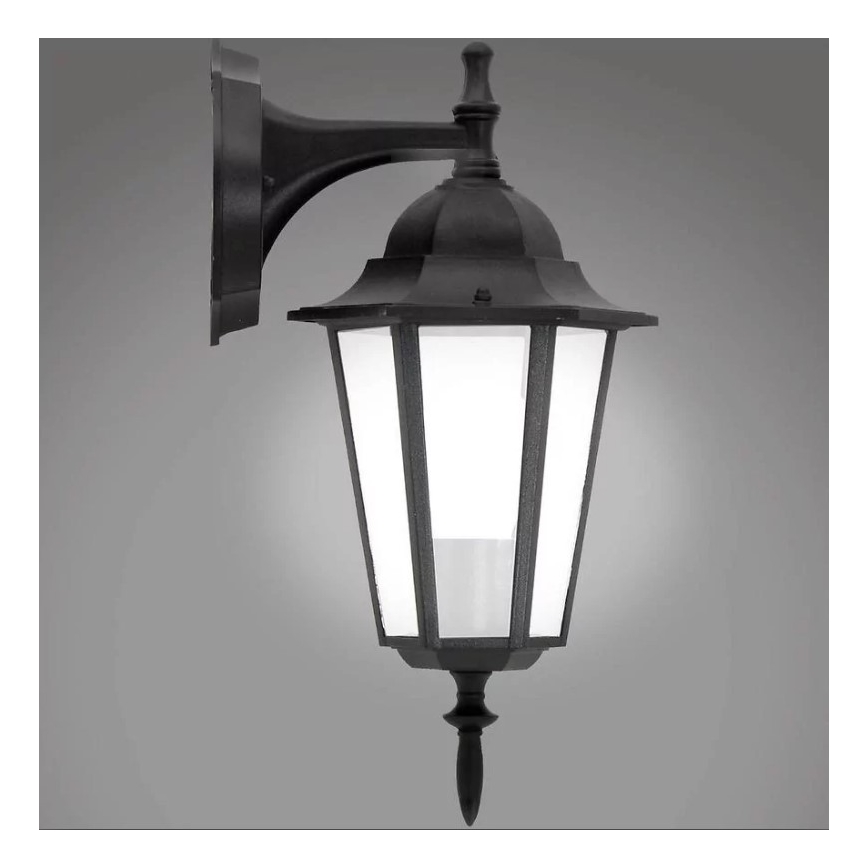 Wandlamp voor buiten 1xE27/20W/230V IP43 zwart