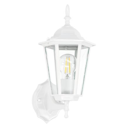 Wandlamp voor buiten 1xE27/60W/230V IP44 wit