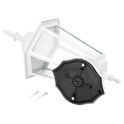 Wandlamp voor buiten 1xE27/60W/230V IP44 wit