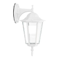 Wandlamp voor buiten 1xE27/60W/230V IP44 wit