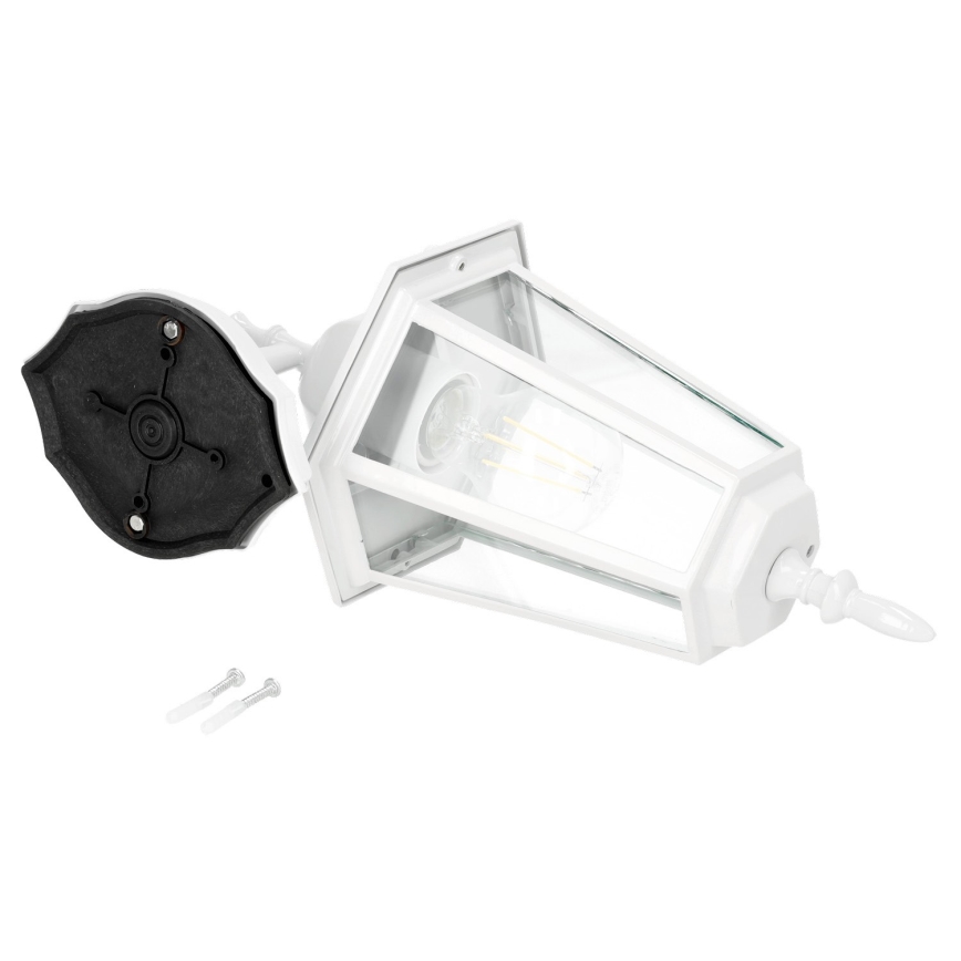 Wandlamp voor buiten 1xE27/60W/230V IP44 wit