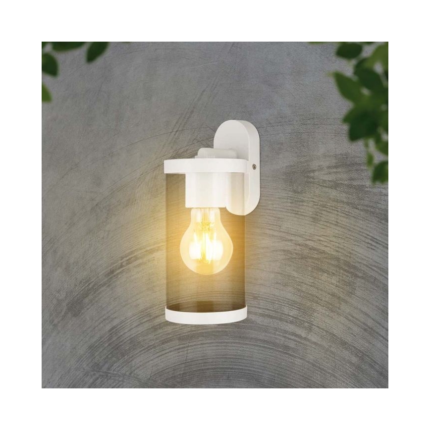 Wandlamp voor buiten 1xE27/60W/230V IP44 wit