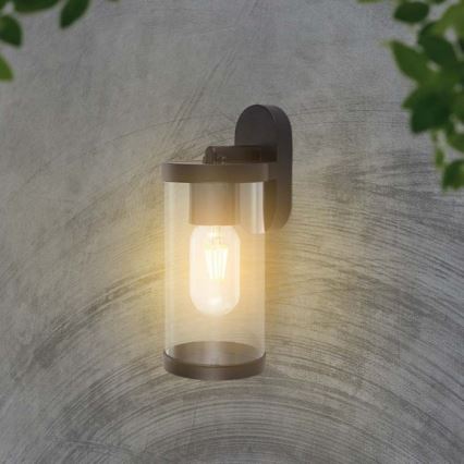 Wandlamp voor buiten 1xE27/60W/230V IP44 zwart