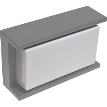 Wandlamp voor buiten ARAGO 1xE27/60W/230V IP54 grijs