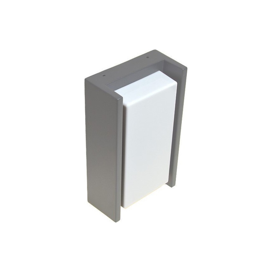 Wandlamp voor buiten ARAGO 1xE27/60W/230V IP54 grijs