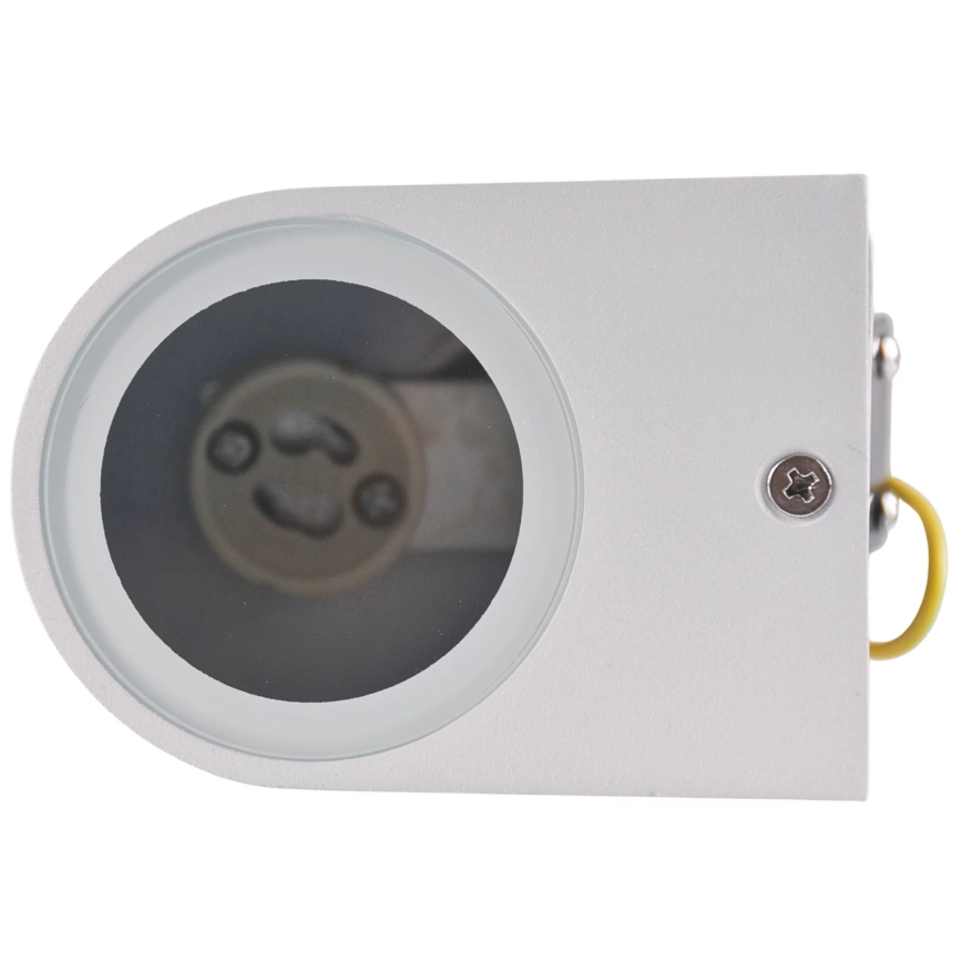 Wandlamp voor buiten BOSTON 1xGU10/10W/230V IP44 wit