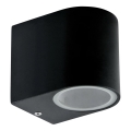 Wandlamp voor buiten BOSTON 1xGU10/10W/230V IP44 zwart