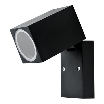 Wandlamp voor buiten BOSTON 1xGU10/10W/230V IP44 zwart