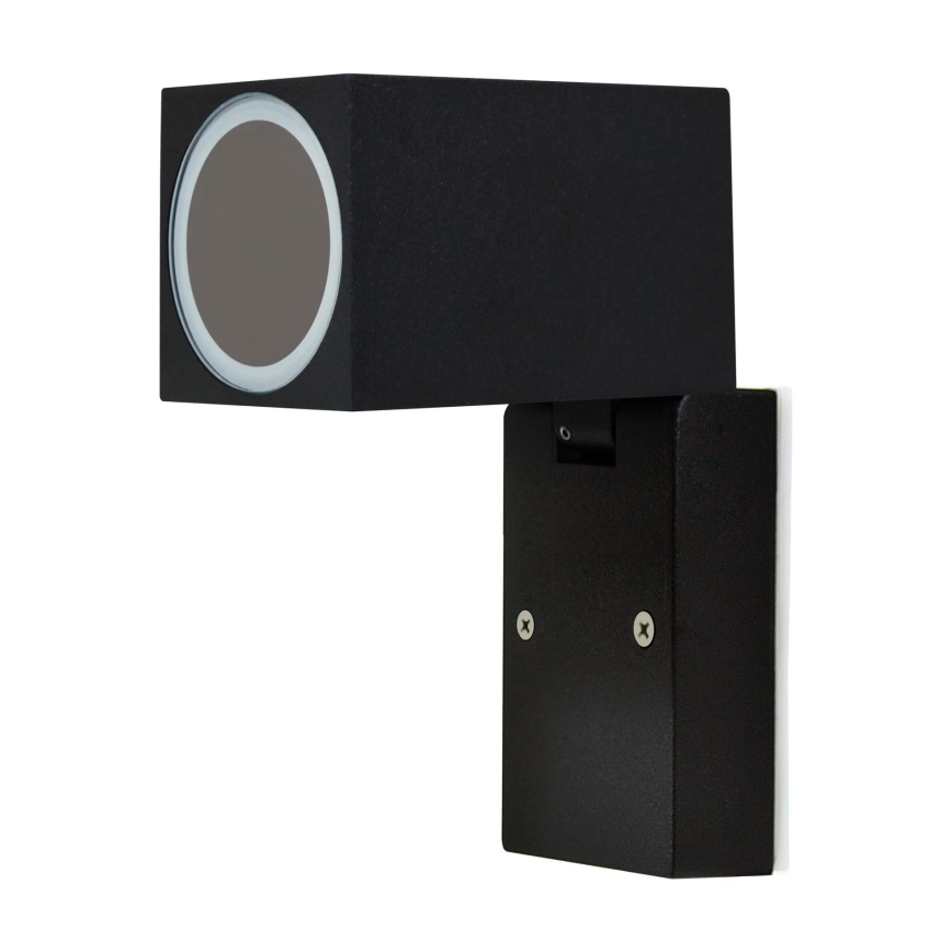Wandlamp voor buiten BOSTON 1xGU10/10W/230V IP44 zwart