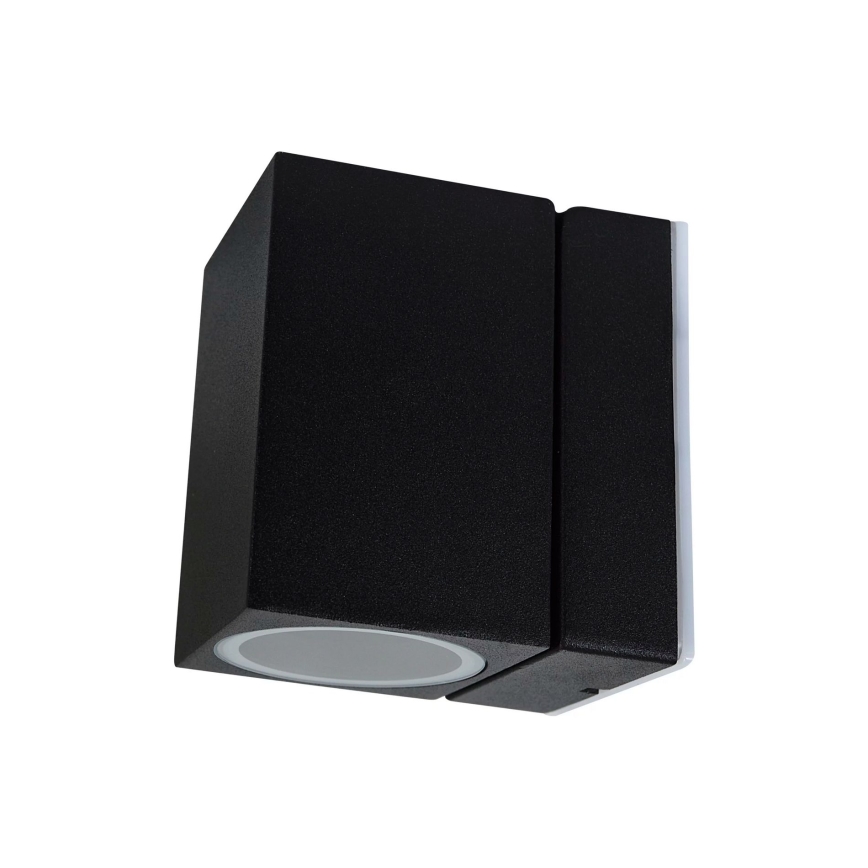 Wandlamp voor buiten BOSTON 1xGU10/10W/230V IP44 zwart