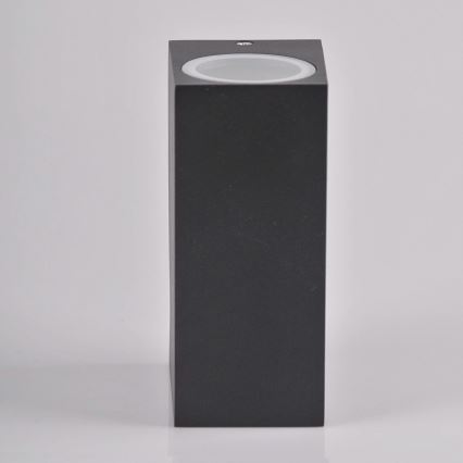Wandlamp voor buiten BOSTON 2xGU10/10W/230V antraciet