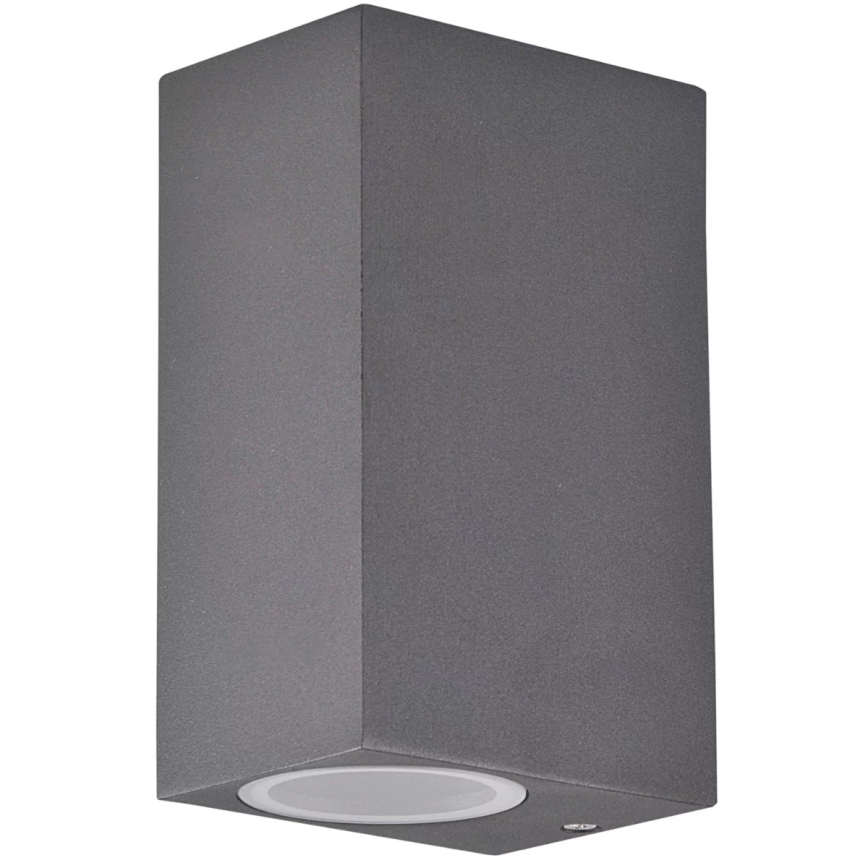 Wandlamp voor buiten BOSTON 2xGU10/10W/230V antraciet