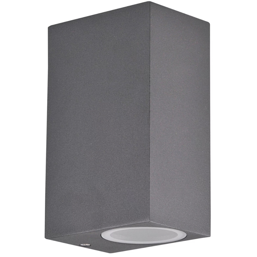 Wandlamp voor buiten BOSTON 2xGU10/10W/230V antraciet