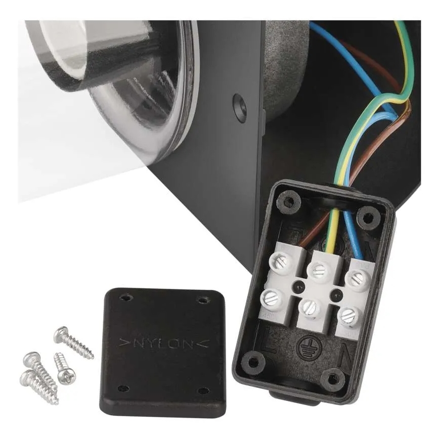 Wandlamp voor buiten CASSIA 1xE27/15W/230V IP44