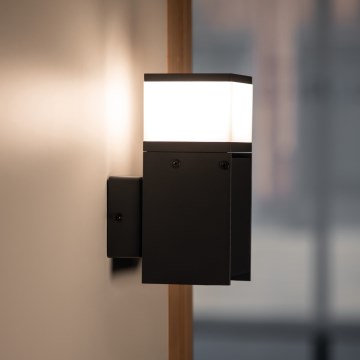 Wandlamp voor buiten DASTEN 1xG9/11W/230V IP44 zwart