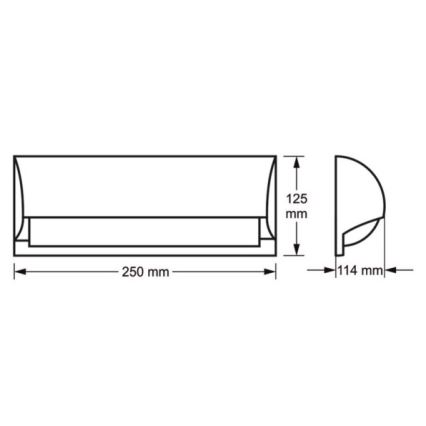 Wandlamp voor buiten FREON 1xE27/60W/230V IP54 antraciet