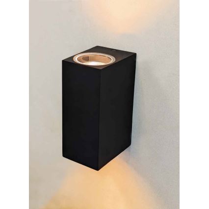 Wandlamp voor buiten GUBE-S 2xGU10/7W/230V IP44