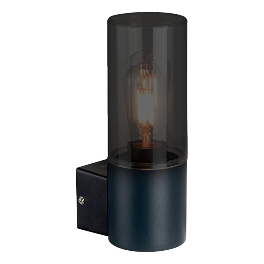 Wandlamp voor buiten HARLEM 1xE27/60W/230V IP44 zwart