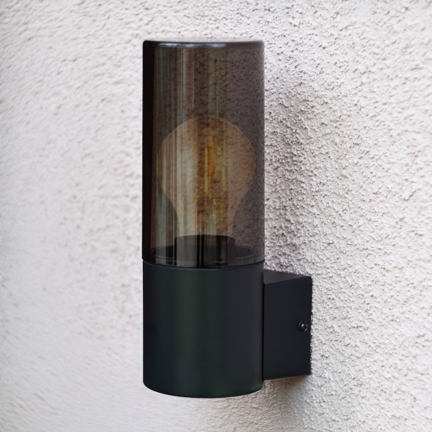 Wandlamp voor buiten HARLEM 1xE27/60W/230V IP44 zwart