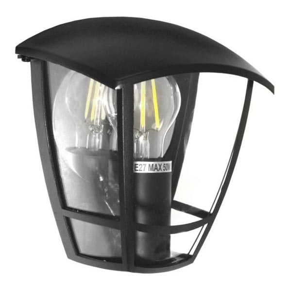 Wandlamp voor buiten JULIA 1xE27/50W/230V IP54 zwart