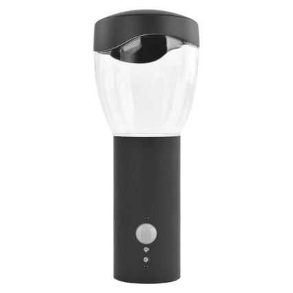 Wandlamp voor buiten met sensor ARTEO 1xE27/15W/230V IP44