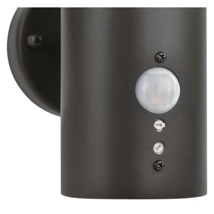 Wandlamp voor buiten met sensor ARTEO 1xE27/15W/230V IP44