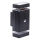 Wandlamp voor buiten met sensor NIZZA 2xGU10/35W/230V IP65