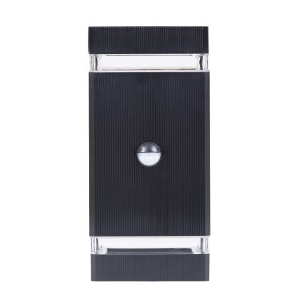 Wandlamp voor buiten met sensor NIZZA 2xGU10/35W/230V IP65