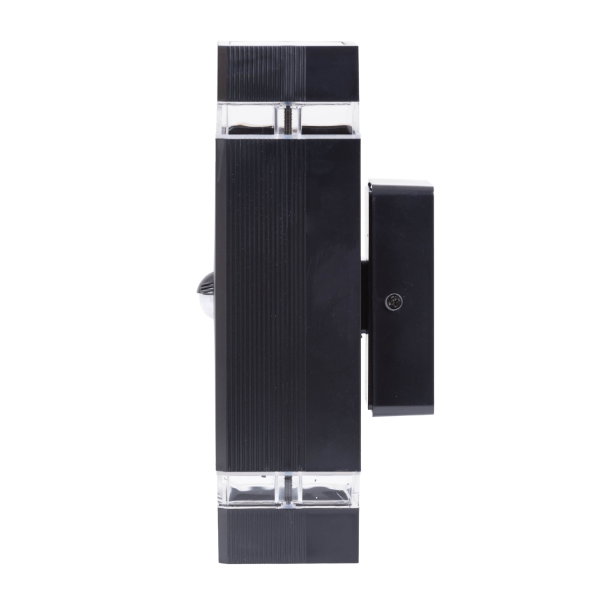Wandlamp voor buiten met sensor NIZZA 2xGU10/35W/230V IP65