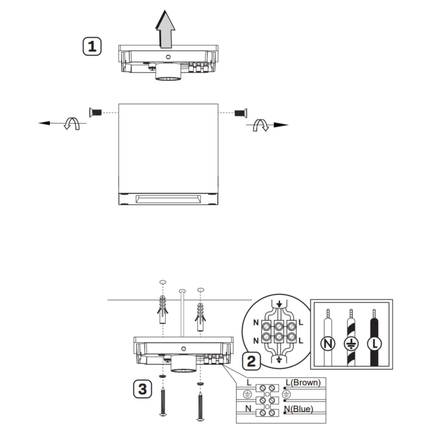 Wandlamp voor buiten MORRIS 1xGU10/35W/230V IP54
