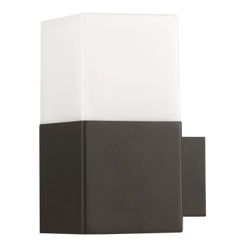 Wandlamp voor buiten NEW YORK 1xE27/12W/230V IP44 grafiet