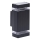 Wandlamp voor buiten NIZZA 2xGU10/35W/230V IP65