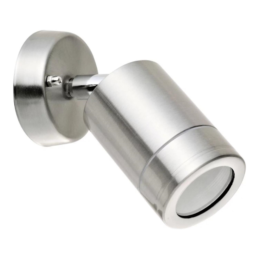 Wandlamp voor buiten OLIMP 2 1xGU10/8W/230V IP44 roestvrij