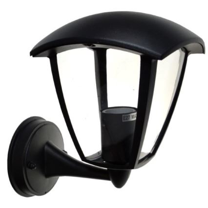 Wandlamp voor buiten SURVA 1xE27/60W/230V IP44 zwart